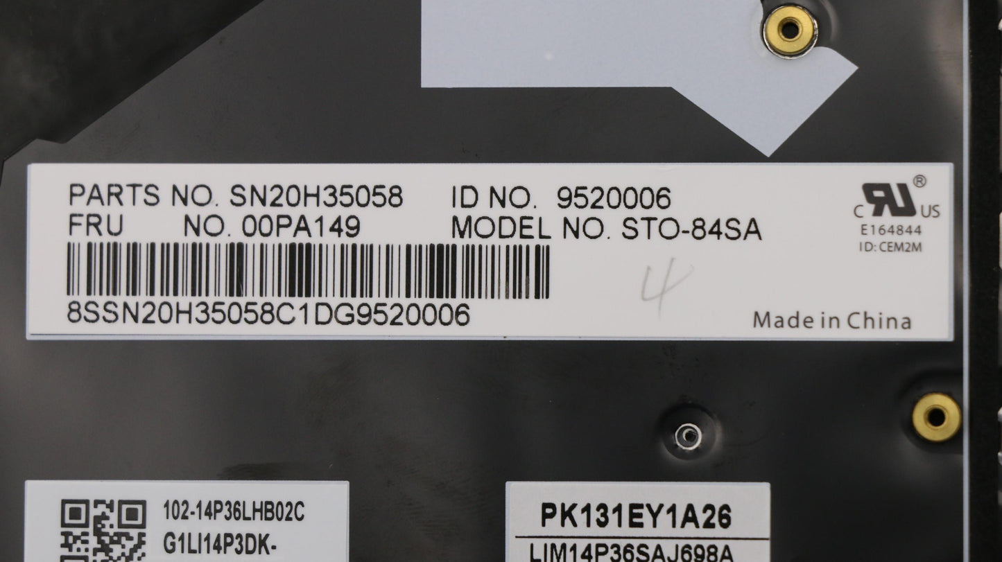 Lenovo Ki Keyboards Internal - 00PA149