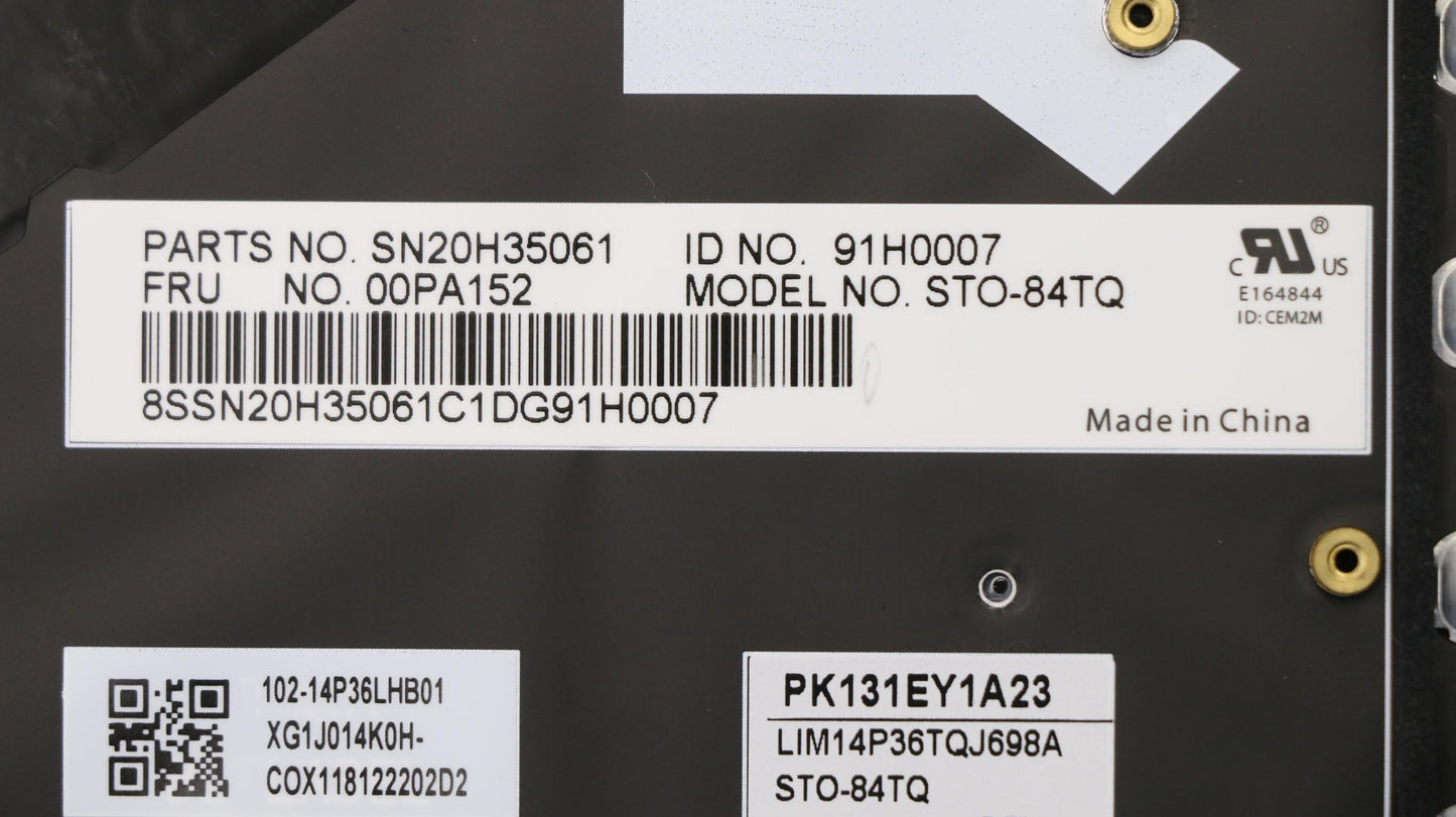 Lenovo Ki Keyboards Internal - 00PA152