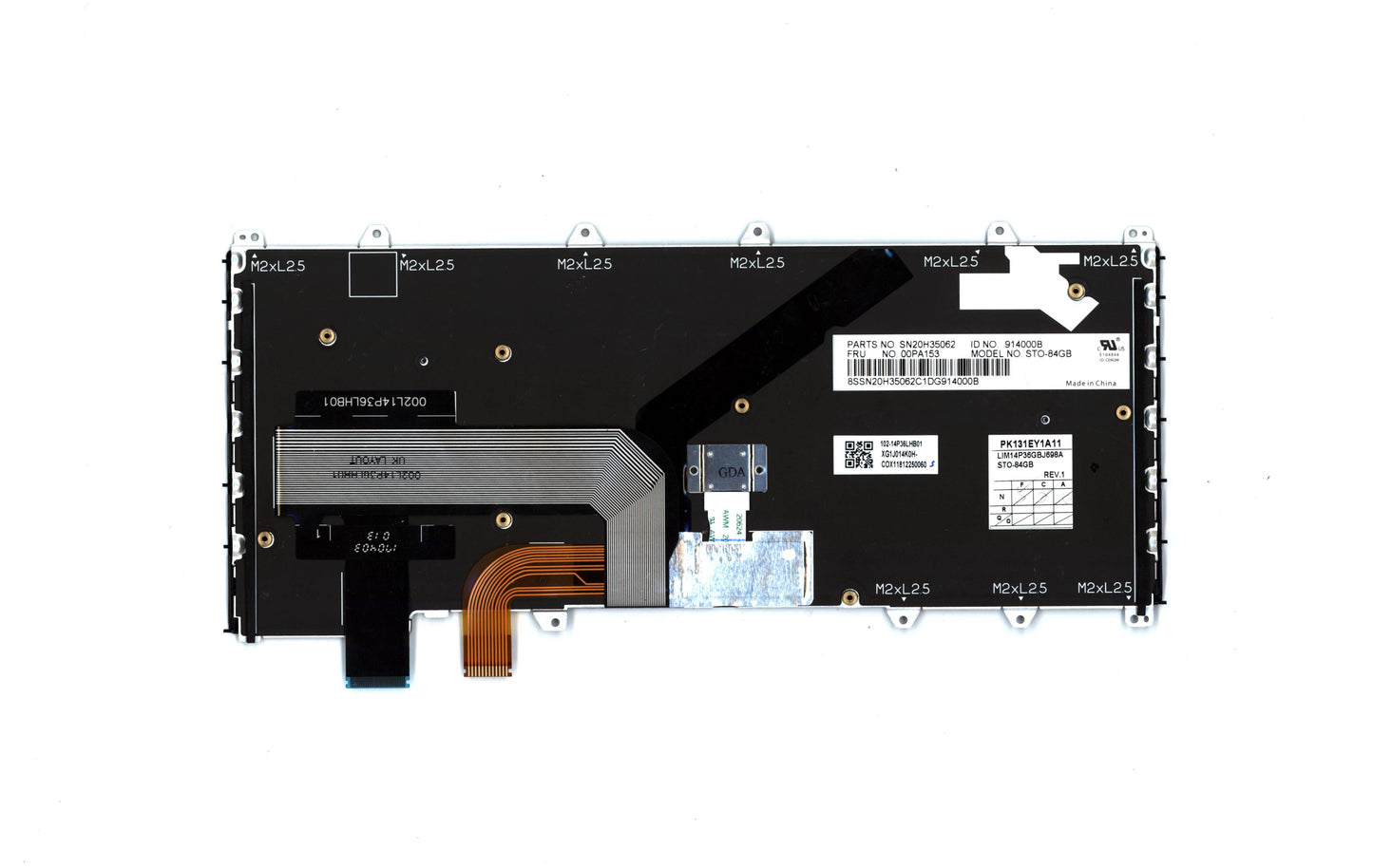 Lenovo Ki Keyboards Internal - 00PA153