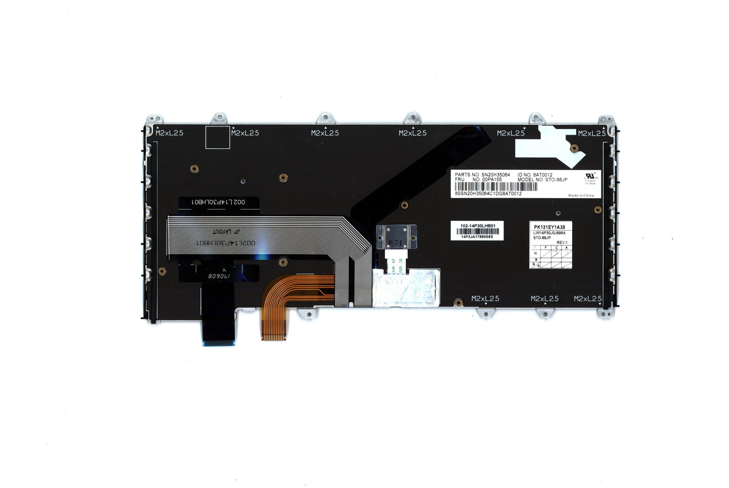 Lenovo Ki Keyboards Internal - 00PA155