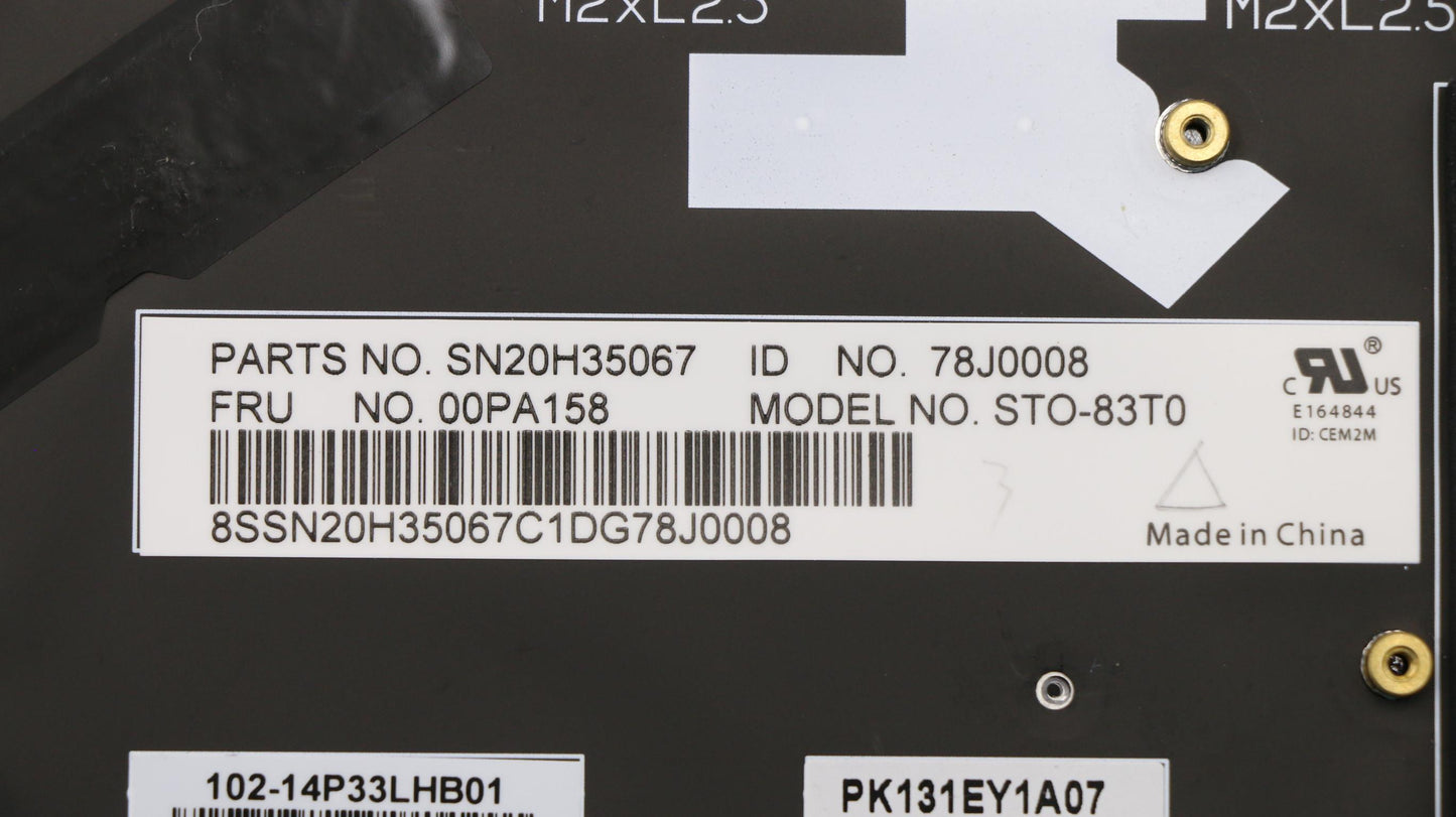 Lenovo Ki Keyboards Internal - 00PA158