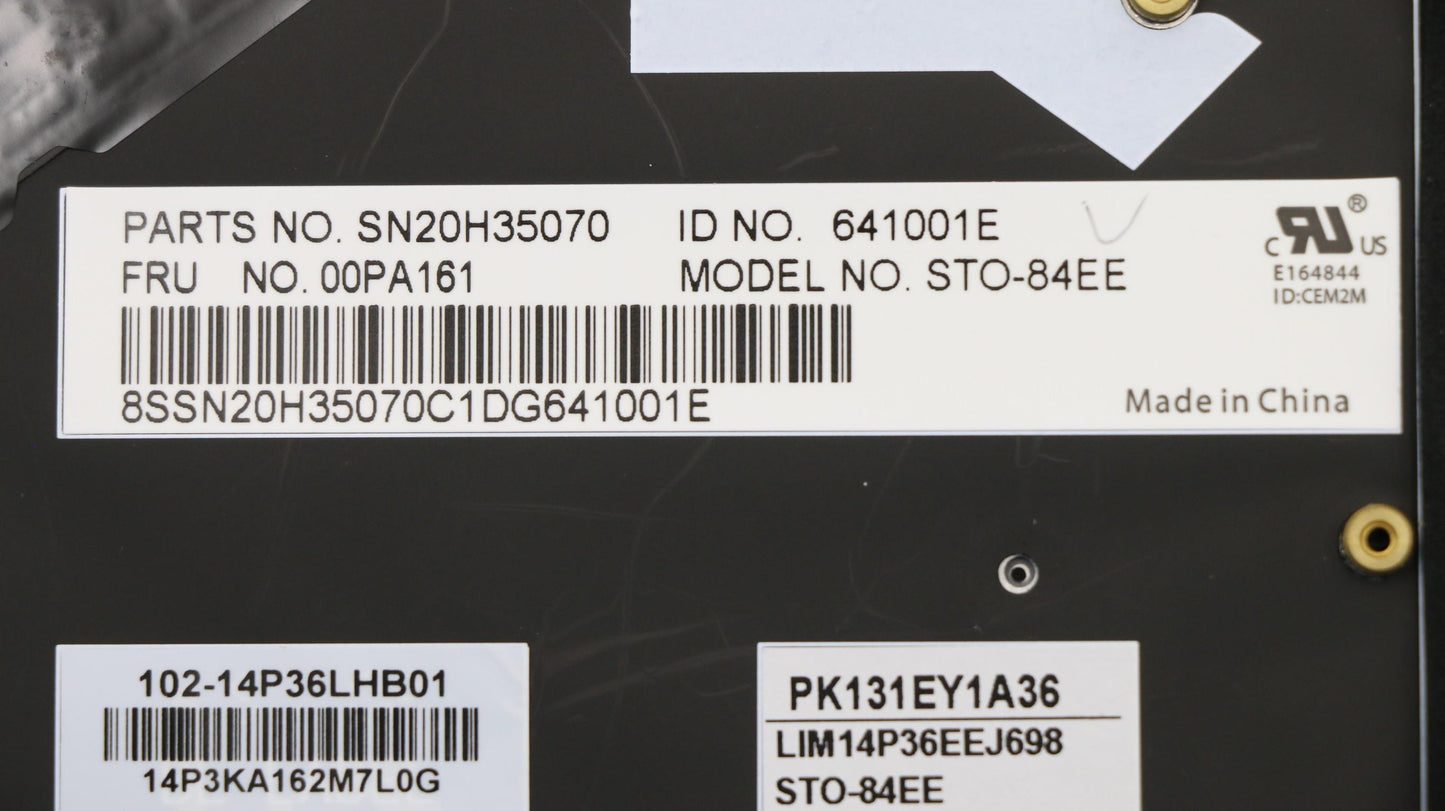 Lenovo Ki Keyboards Internal - 00PA161