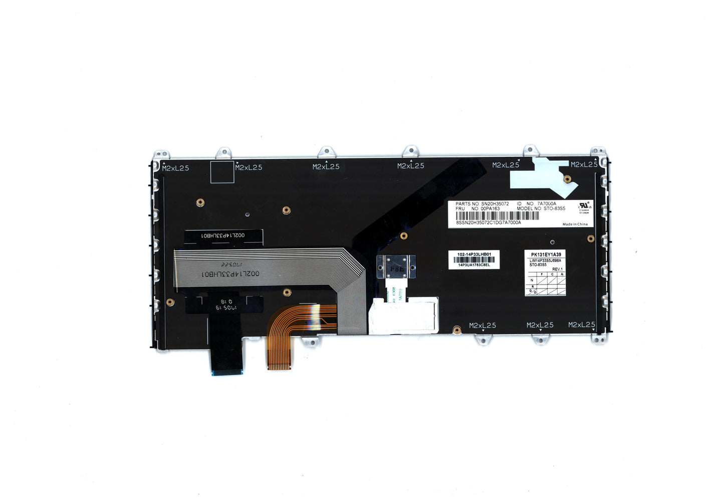 Lenovo Ki Keyboards Internal - 00PA163