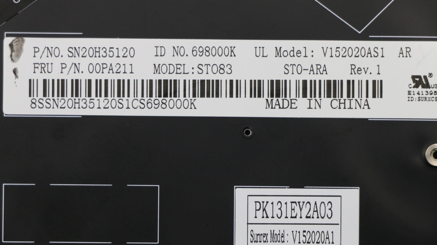 Lenovo Ki Keyboards Internal - 00PA211