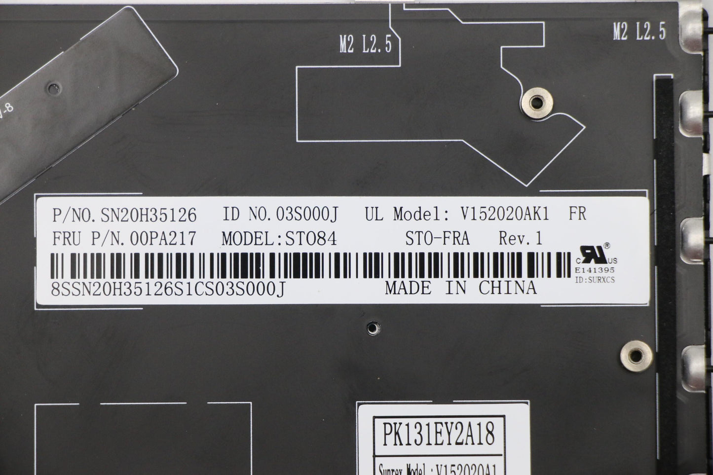Lenovo Ki Keyboards Internal - 00PA217