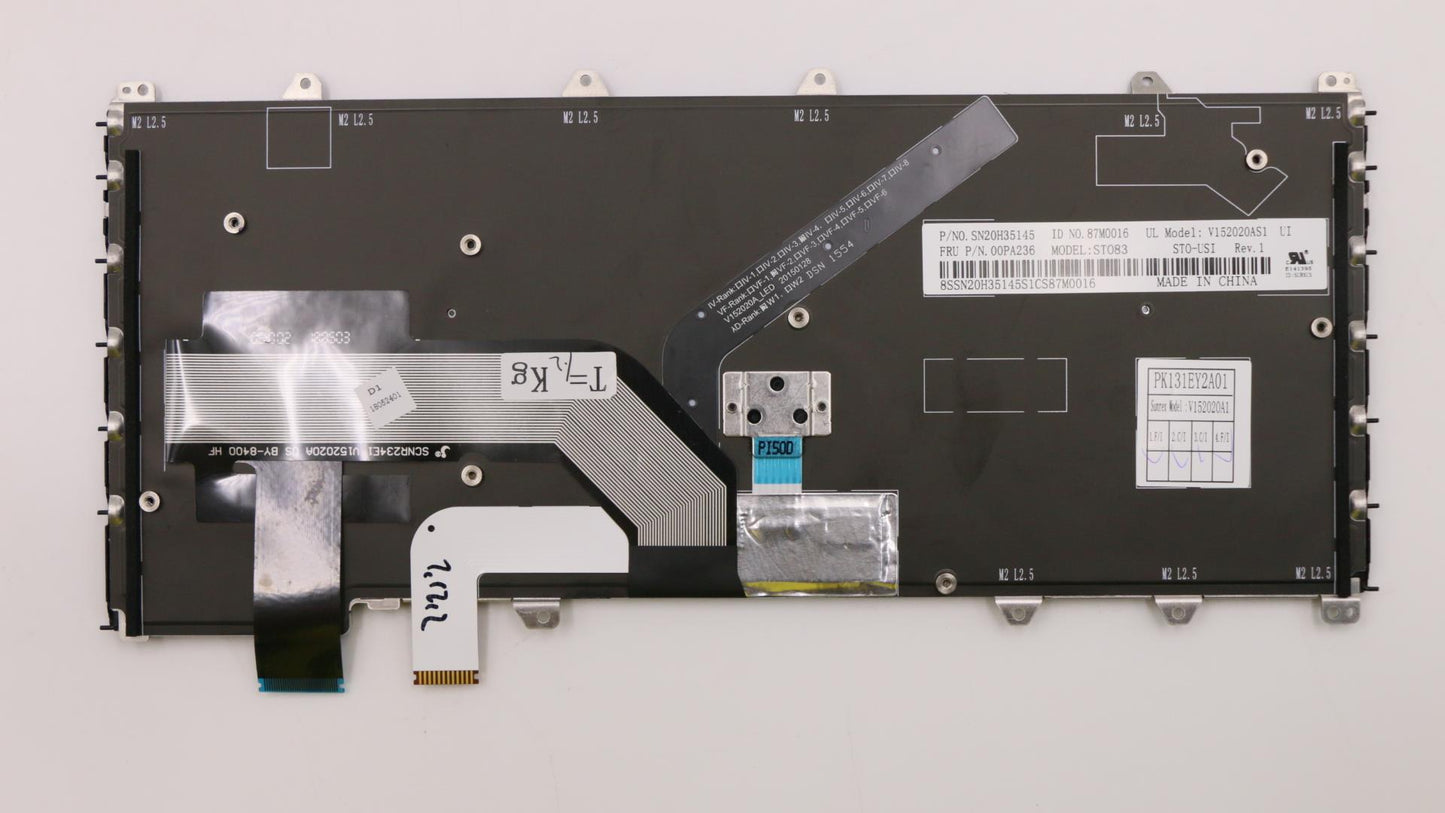 Lenovo Ki Keyboards Internal - 00PA236