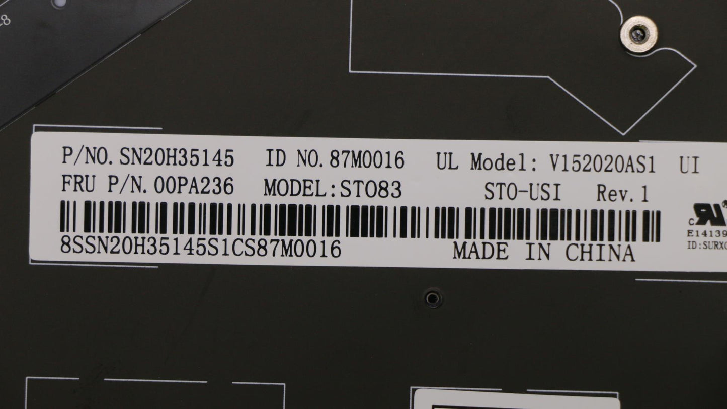 Lenovo Ki Keyboards Internal - 00PA236
