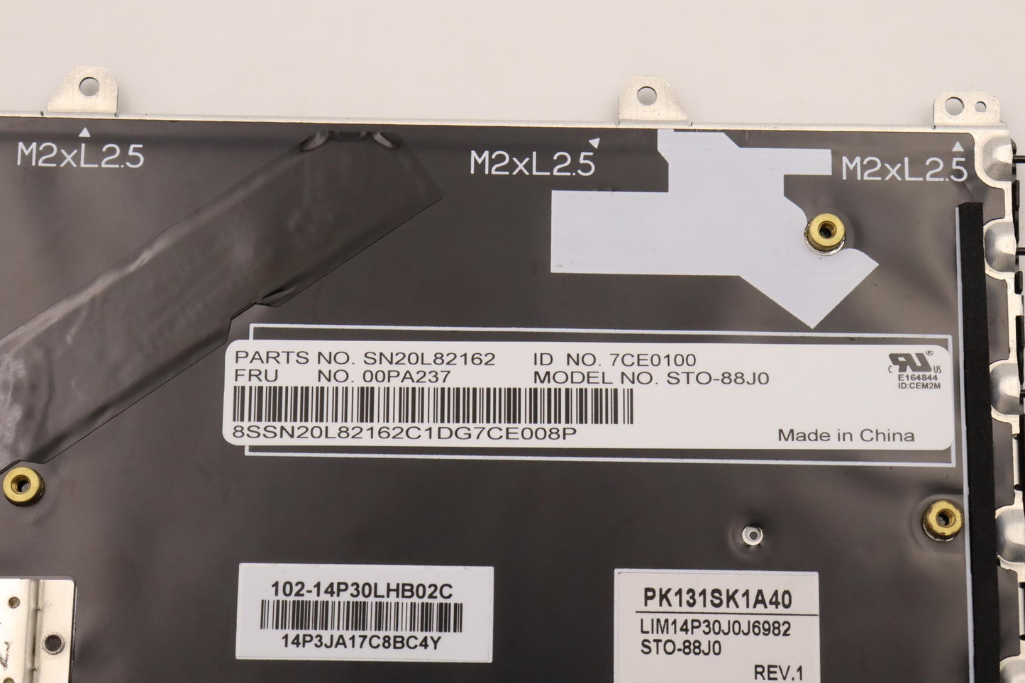 Lenovo Ki Keyboards Internal - 00PA237