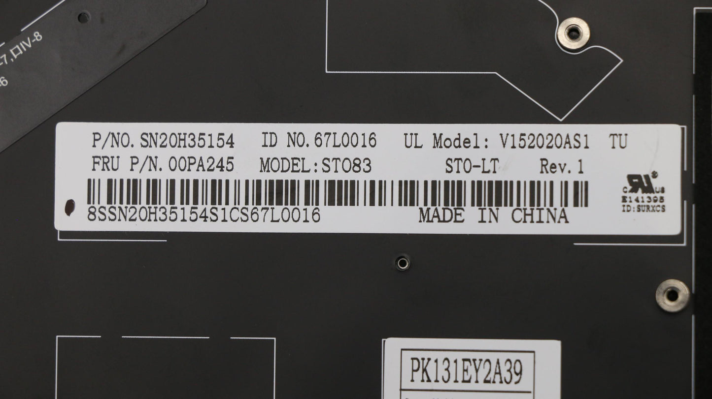 Lenovo Ki Keyboards Internal - 00PA245