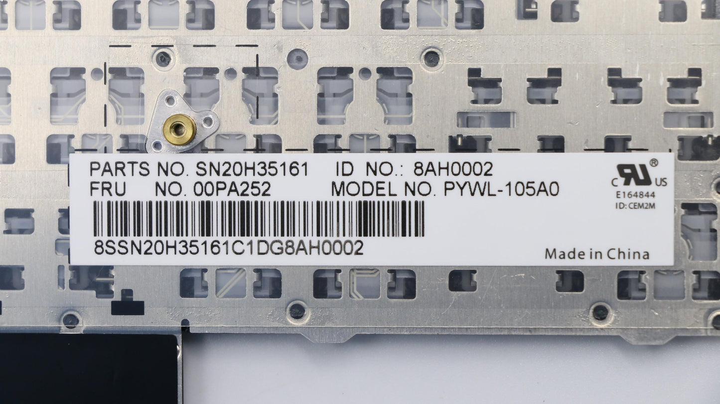 Lenovo Ki Keyboards Internal - 00PA252