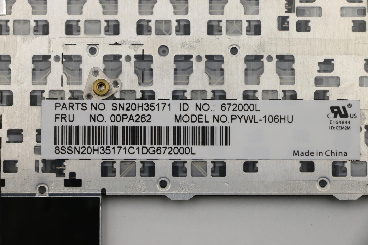 Lenovo Ki Keyboards Internal - 00PA262