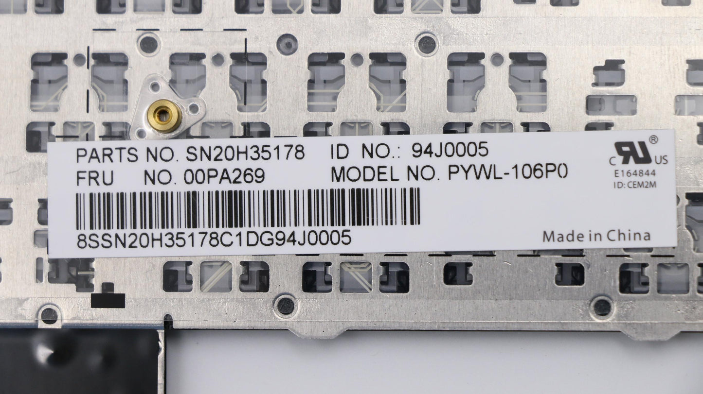 Lenovo Ki Keyboards Internal - 00PA269