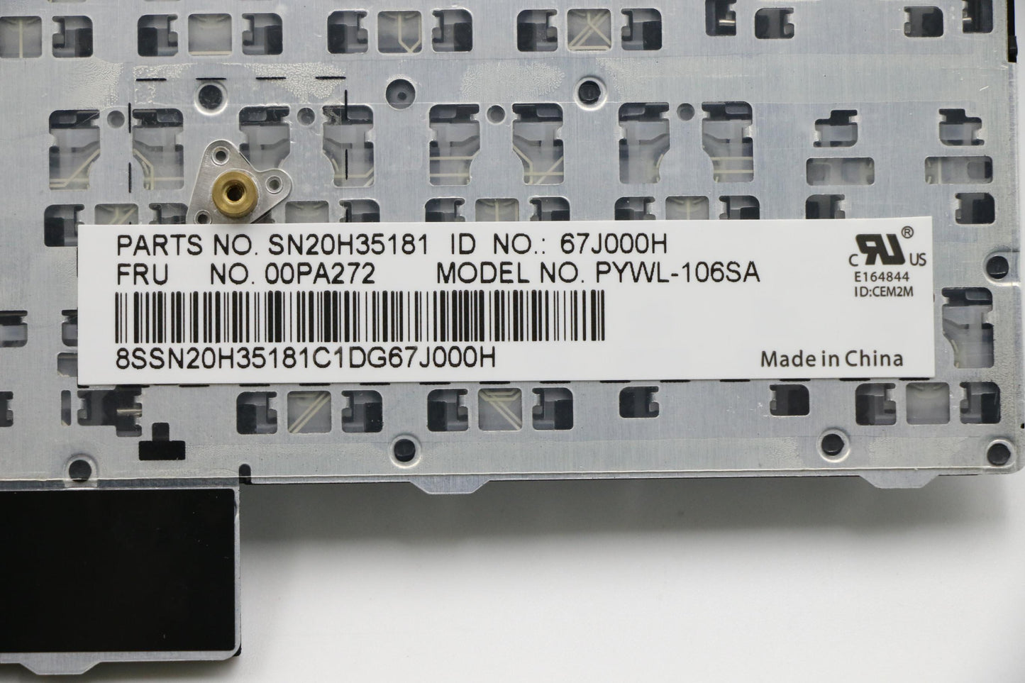 Lenovo Ki Keyboards Internal - 00PA272