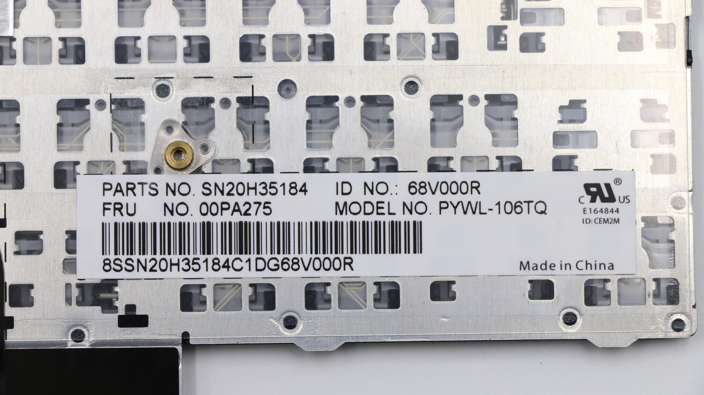 Lenovo Ki Keyboards Internal - 00PA275
