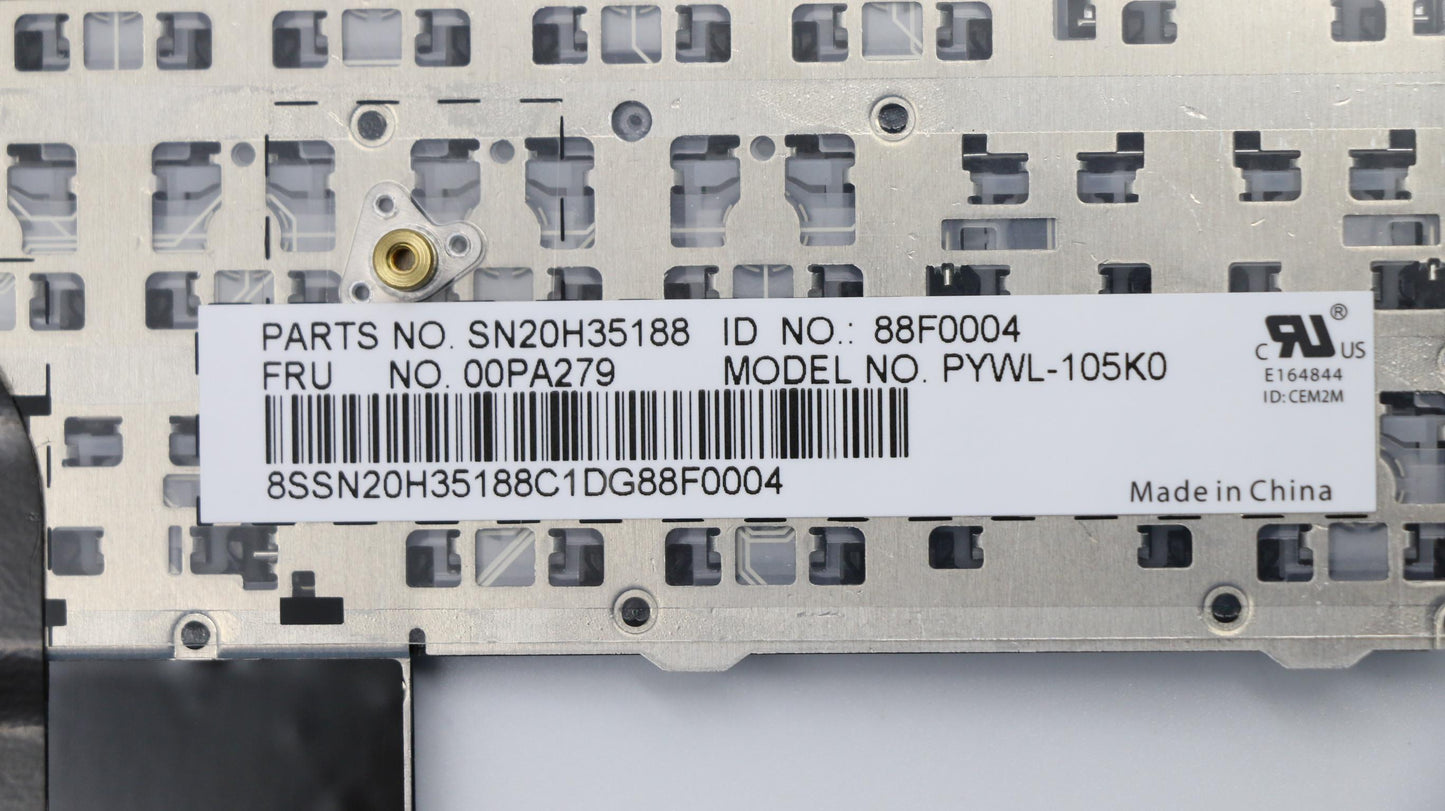 Lenovo Ki Keyboards Internal - 00PA279