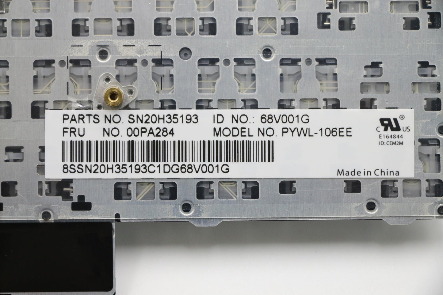 Lenovo Ki Keyboards Internal - 00PA284