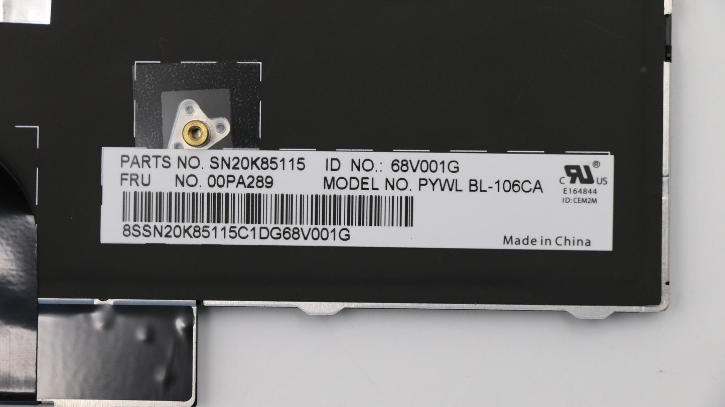 Lenovo Laptop Keyboard - 00PA289