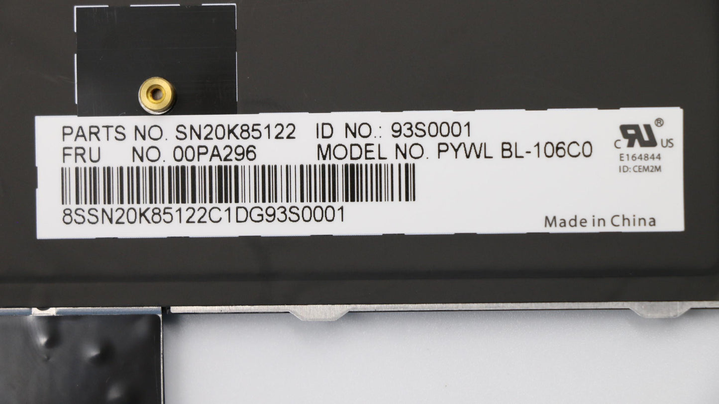 Lenovo Ki Keyboards Internal - 00PA296