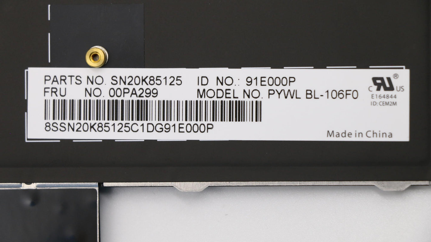 Lenovo Ki Keyboards Internal - 00PA299
