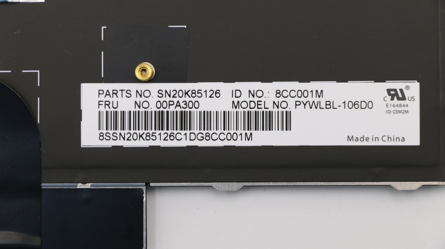Lenovo Ki Keyboards Internal - 00PA300