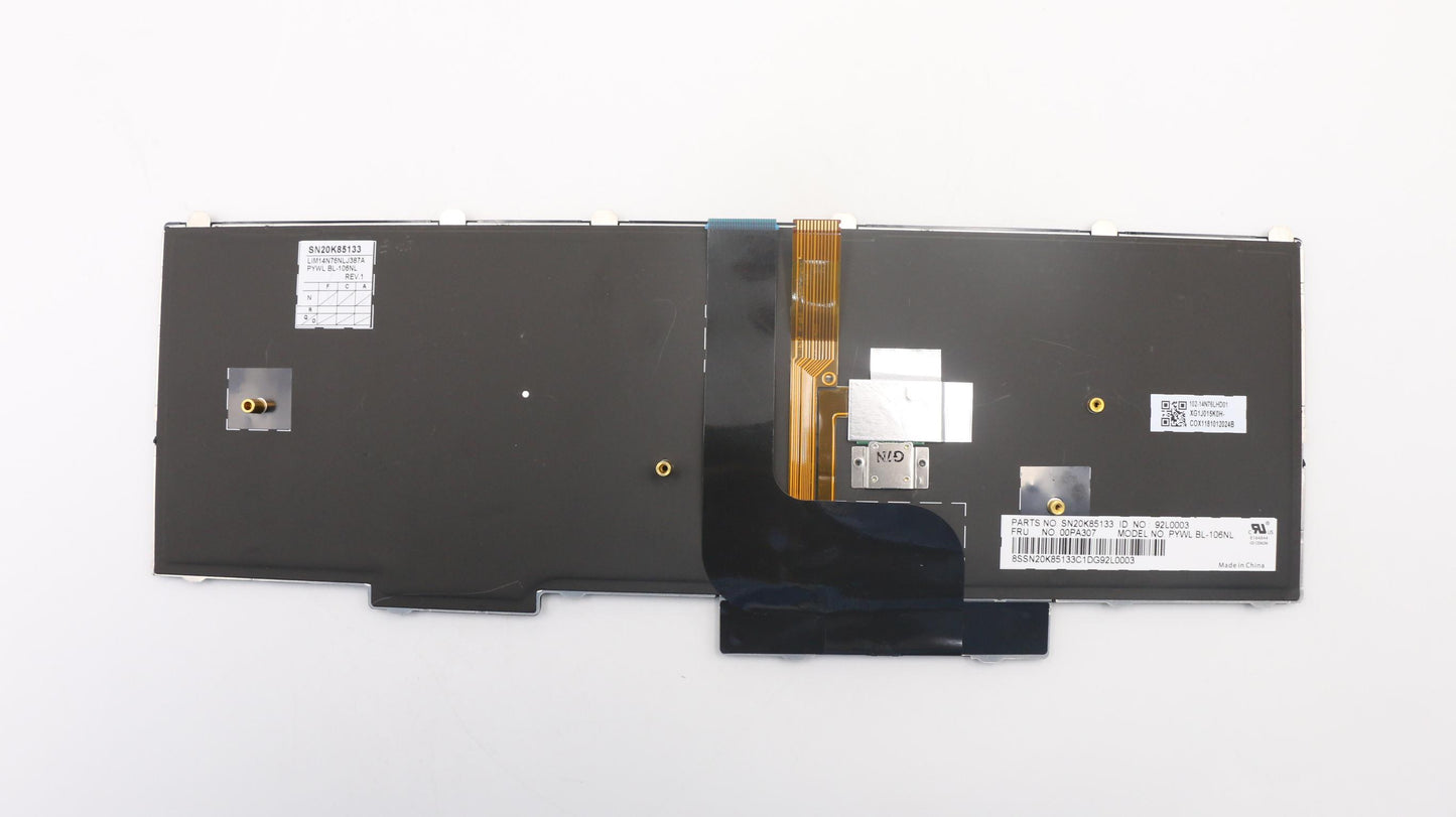 Lenovo Ki Keyboards Internal - 00PA307