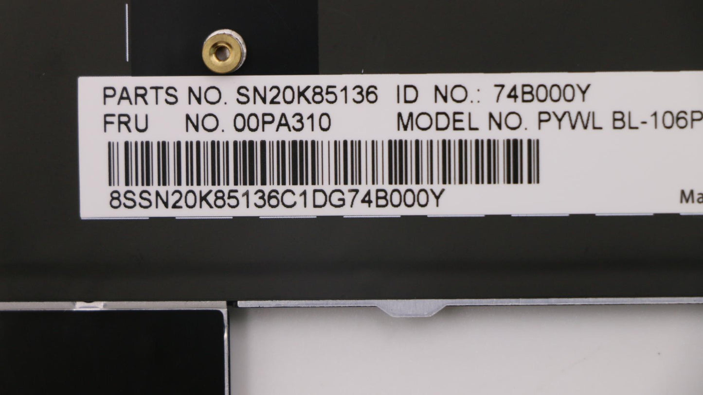Lenovo Ki Keyboards Internal - 00PA310