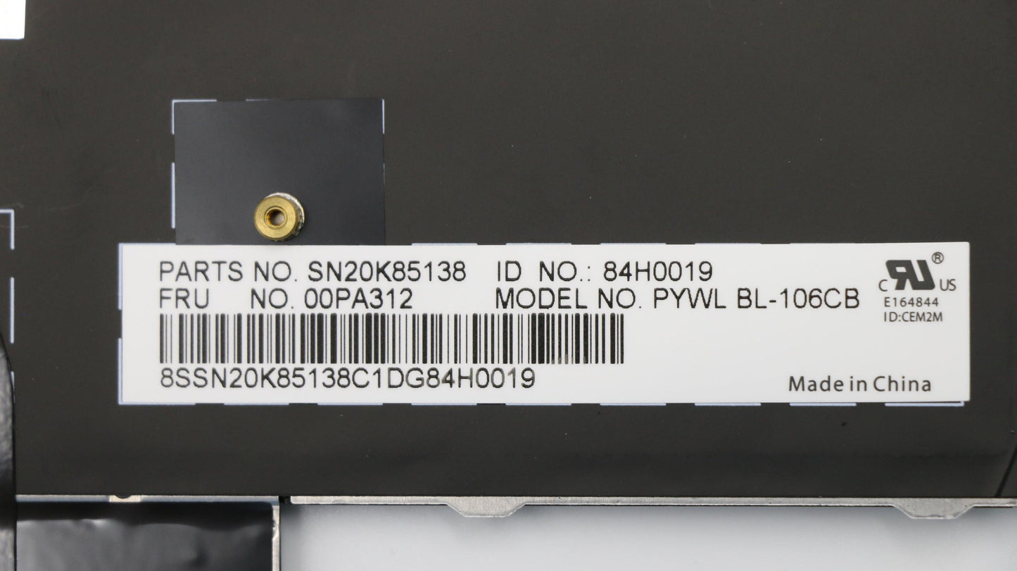 Lenovo Ki Keyboards Internal - 00PA312
