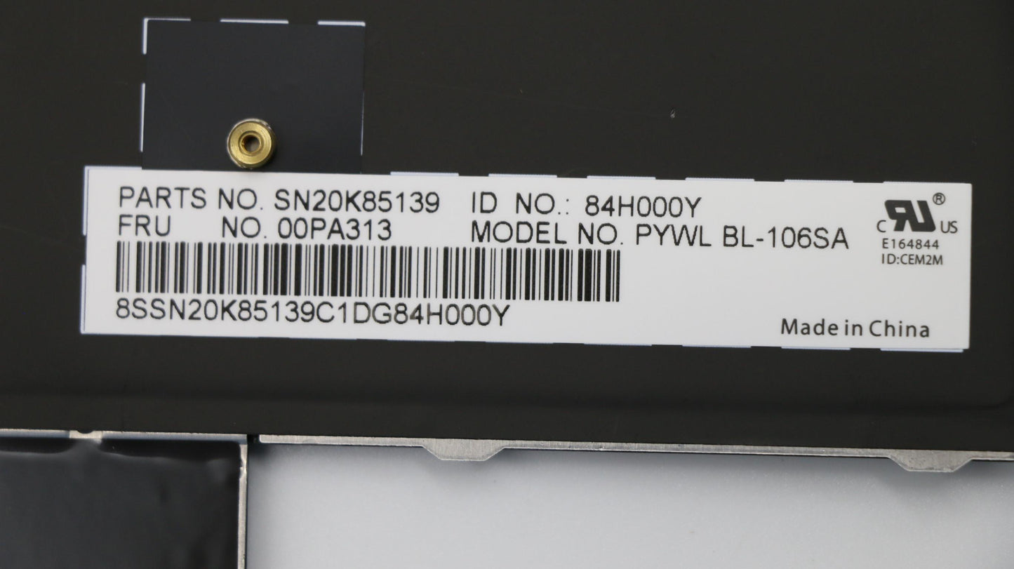 Lenovo Ki Keyboards Internal - 00PA313
