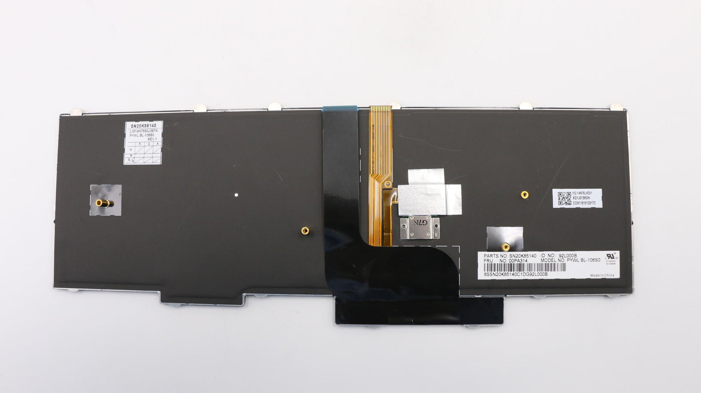 Lenovo Ki Keyboards Internal - 00PA314
