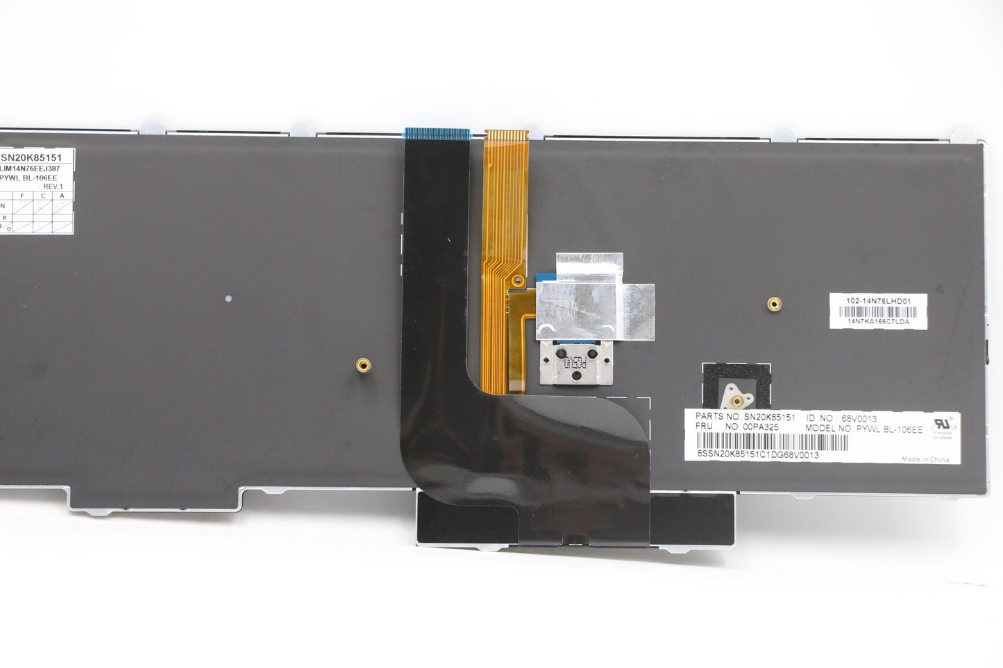Lenovo Ki Keyboards Internal - 00PA325