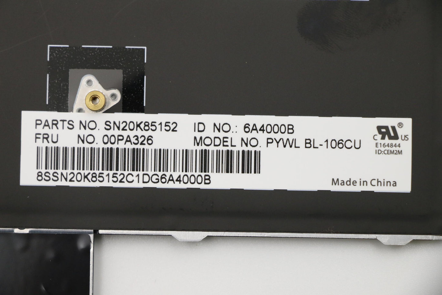 Lenovo Ki Keyboards Internal - 00PA326