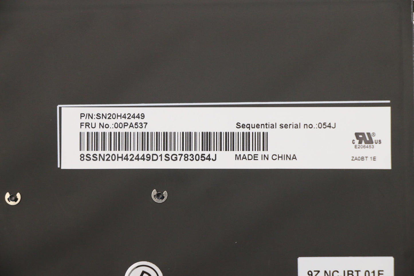 Lenovo Ki Keyboards Internal - 00PA537