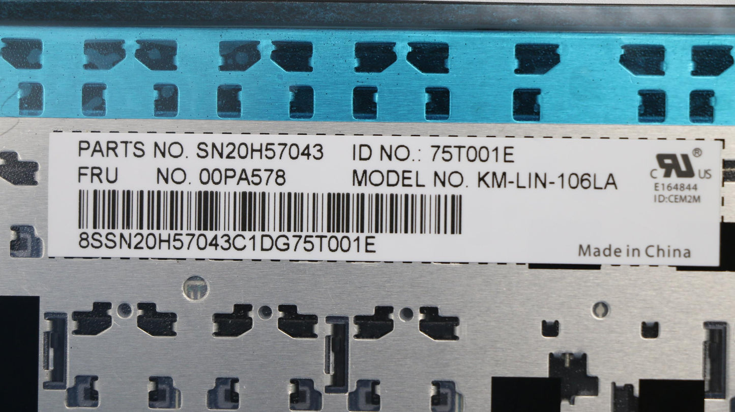 Lenovo Ki Keyboards Internal - 00PA578