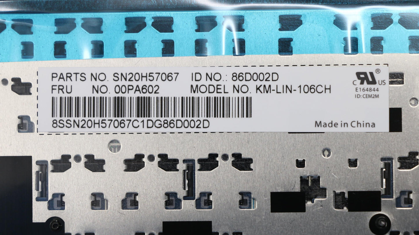 Lenovo Ki Keyboards Internal - 00PA602