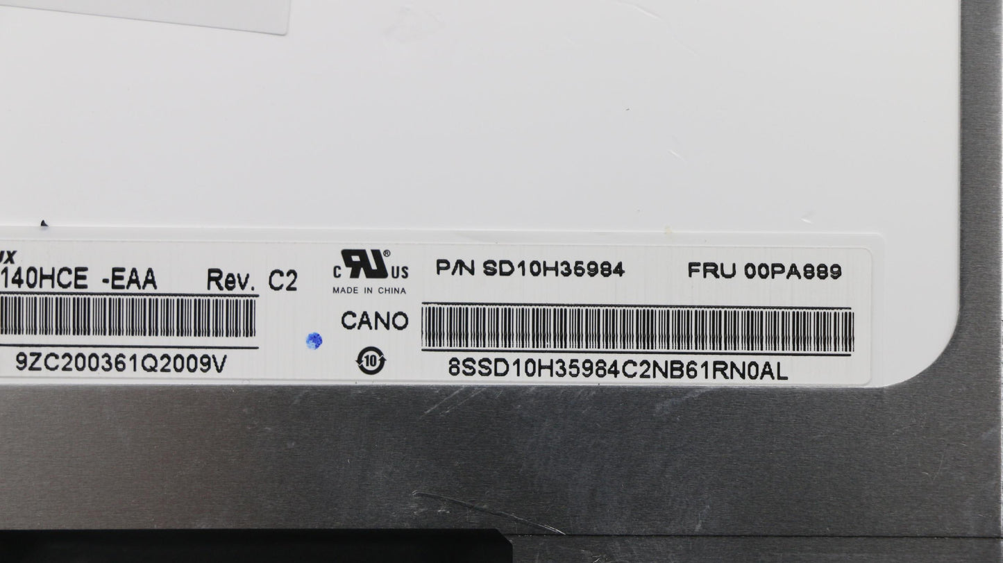 Lenovo Lp Lcd Panels - 00PA889