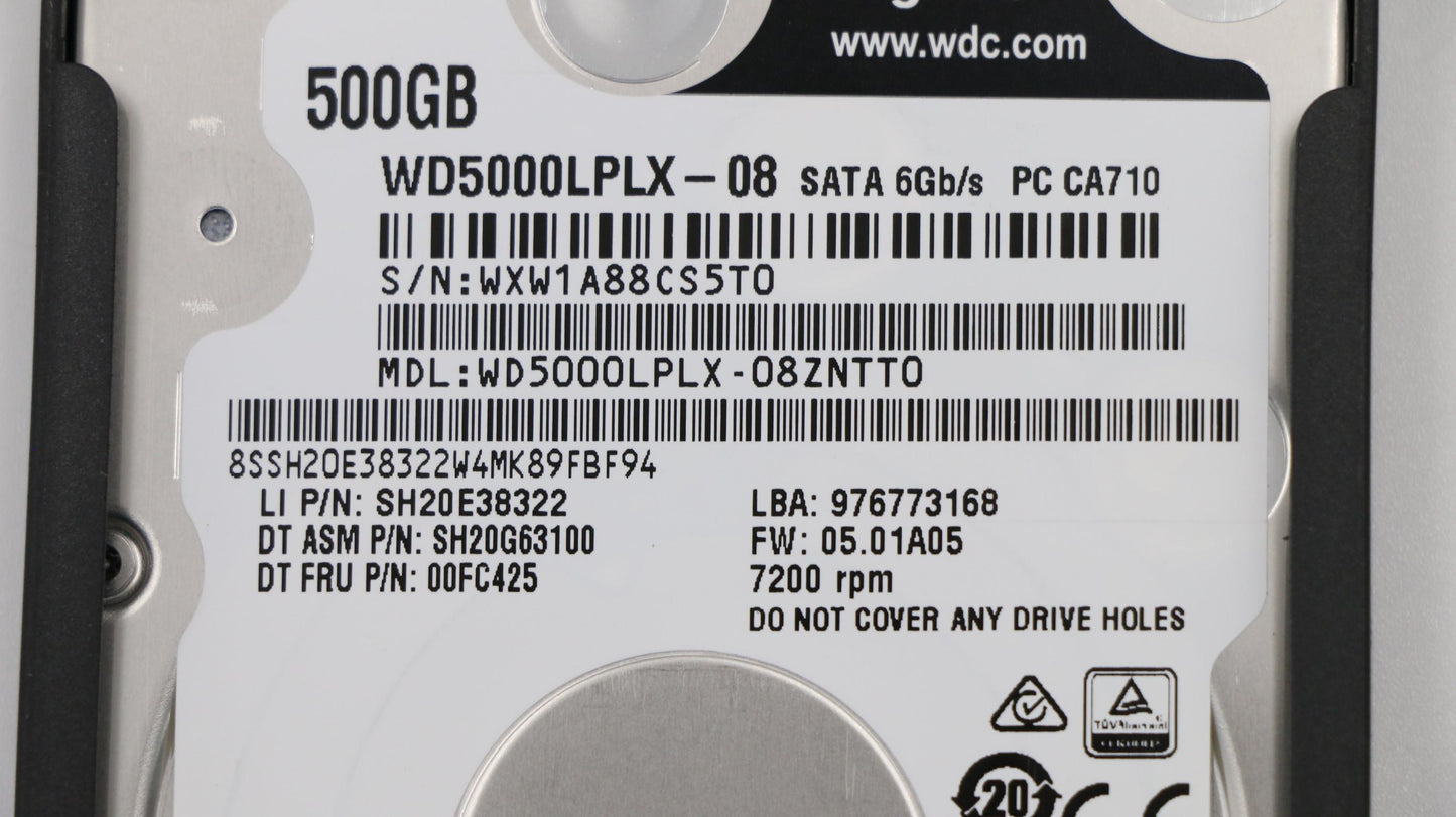 Lenovo Hd Hard Drives - 00PA937