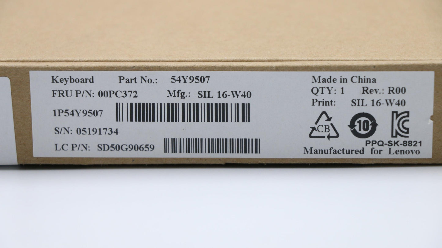 Lenovo Kb Keyboards External - 00PC372