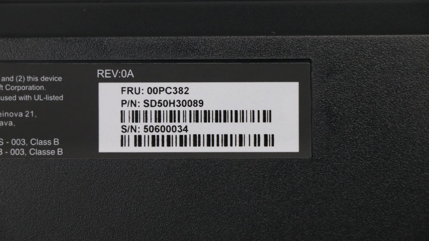 Lenovo Kb Keyboards External - 00PC382
