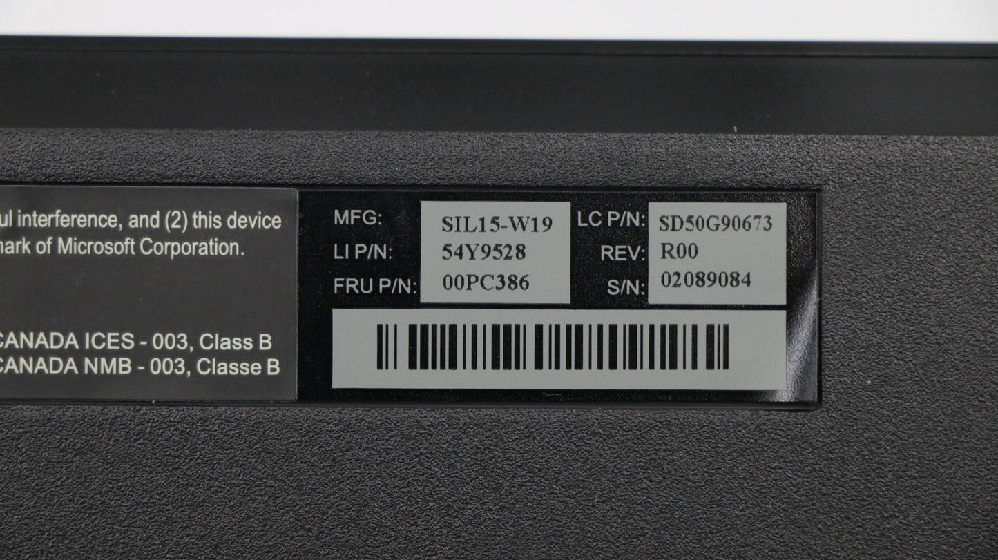 Lenovo Kb Keyboards External - 00PC386