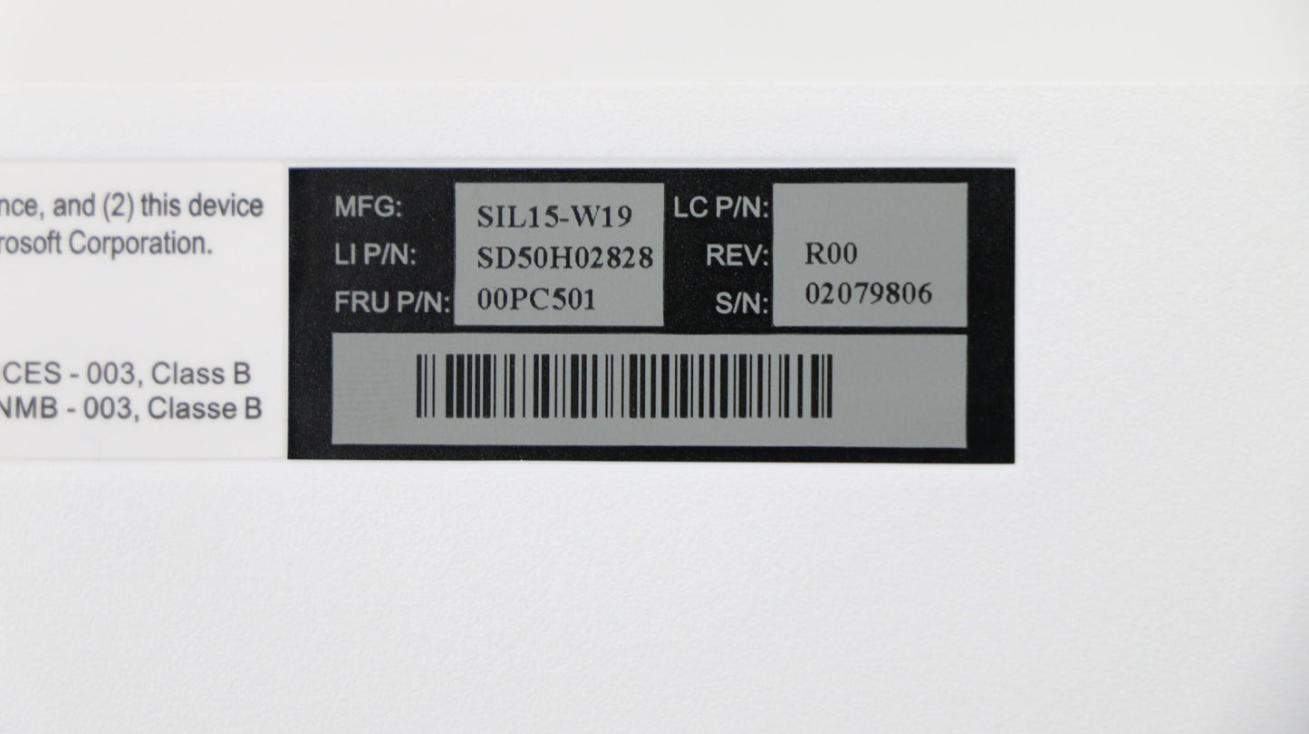 Lenovo Keyboards External - 00PC501