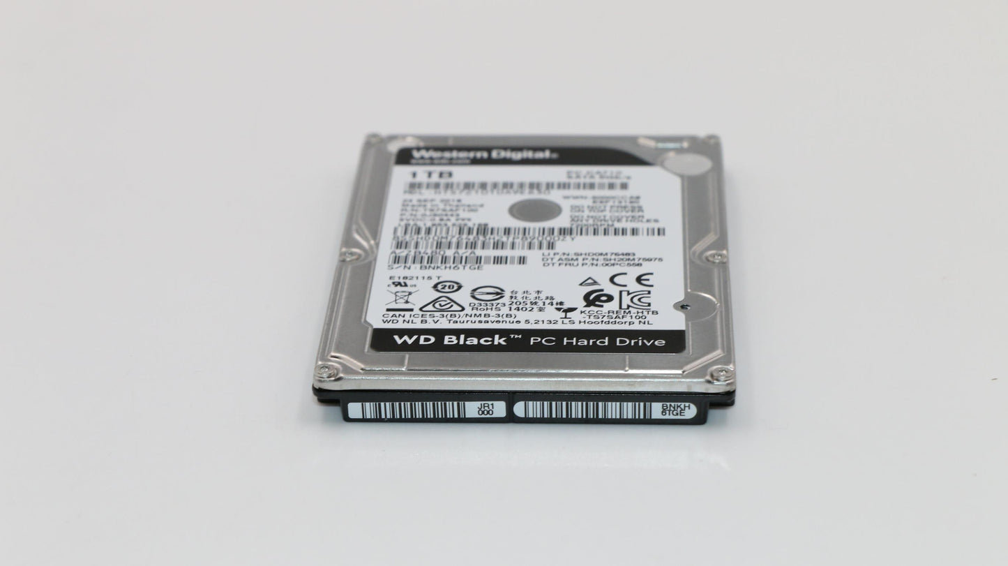 Lenovo Hdd Asm 1Tb, 7200, 9.5Mm, Dt2, - 00PC558