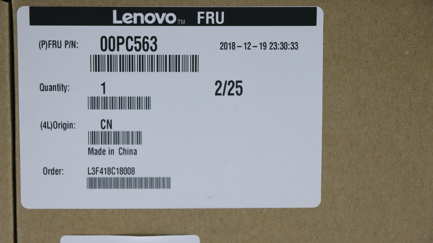 Lenovo 00PC563 2.5In 500G 7200 Fips Hdd Dt Fr