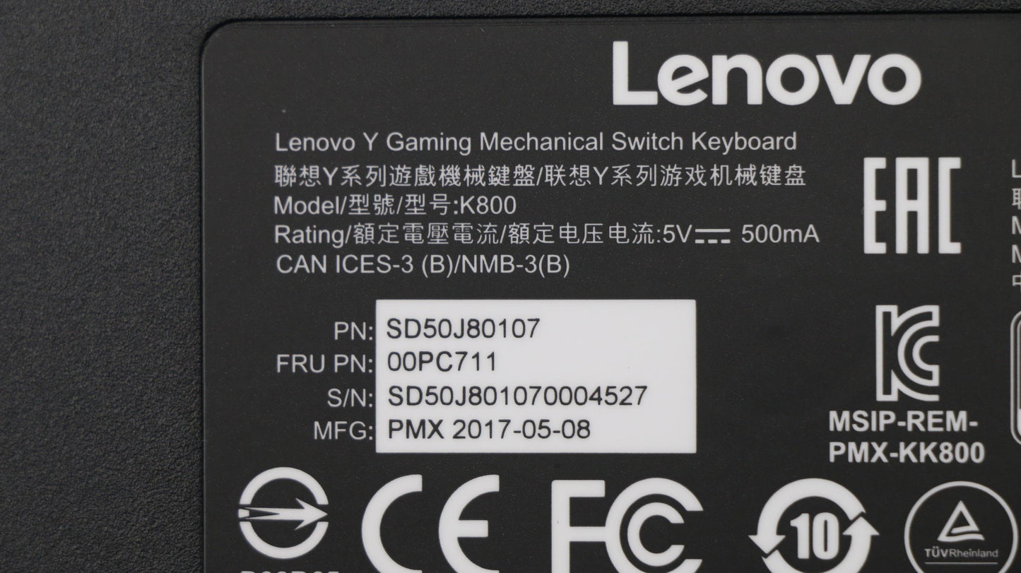 Lenovo Kb Keyboards External - 00PC711