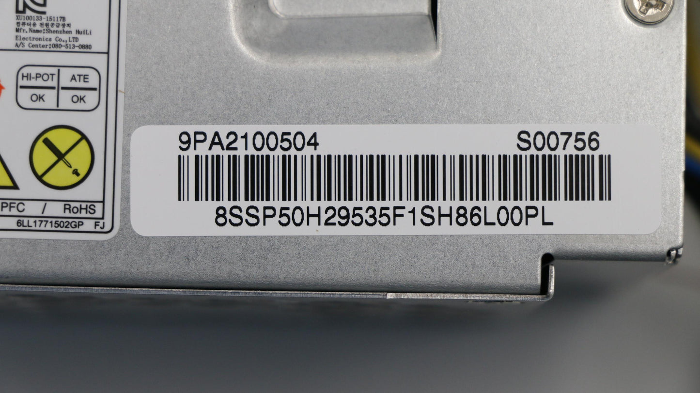 Lenovo 100-240Vac,Sff 210W Psu - 00PC753