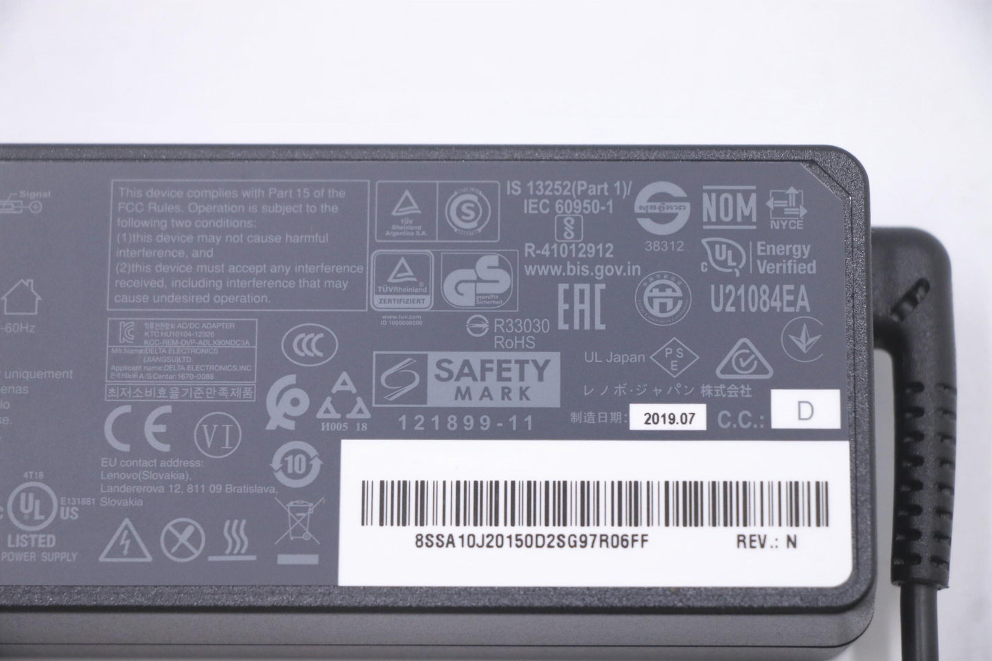 Lenovo Ac_Adapter,90W,100-240Vac,3P - 00PC758