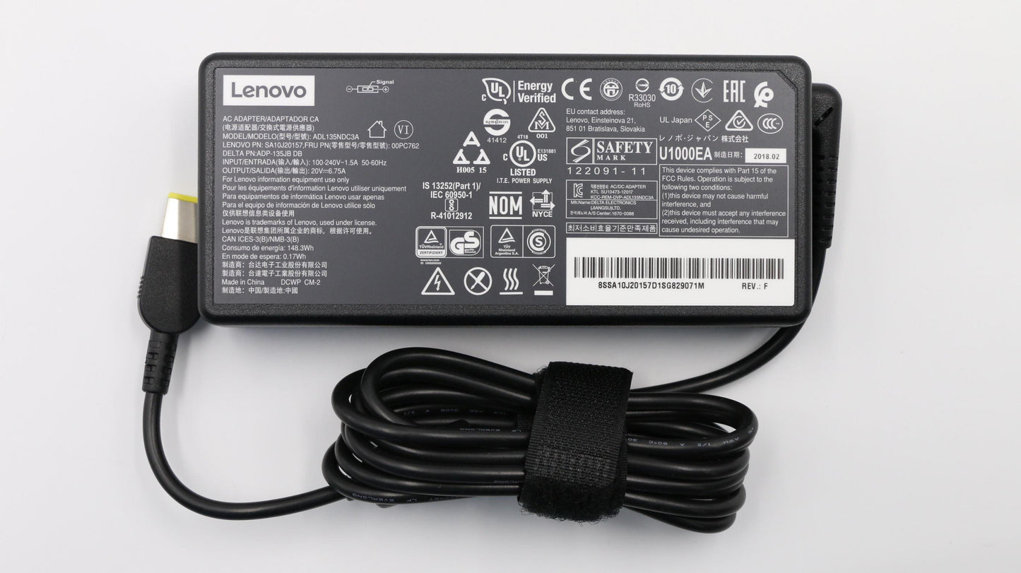 Lenovo 00PC762 Acadapter Acadapter135W100240V