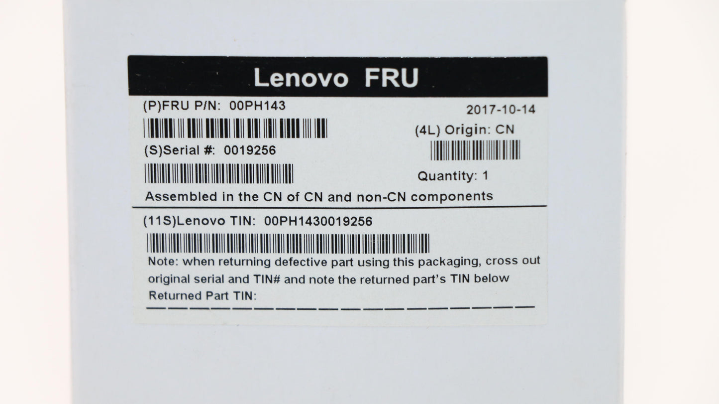 Lenovo Chicony Usb Fingerprint Mc B_O - 00PH143
