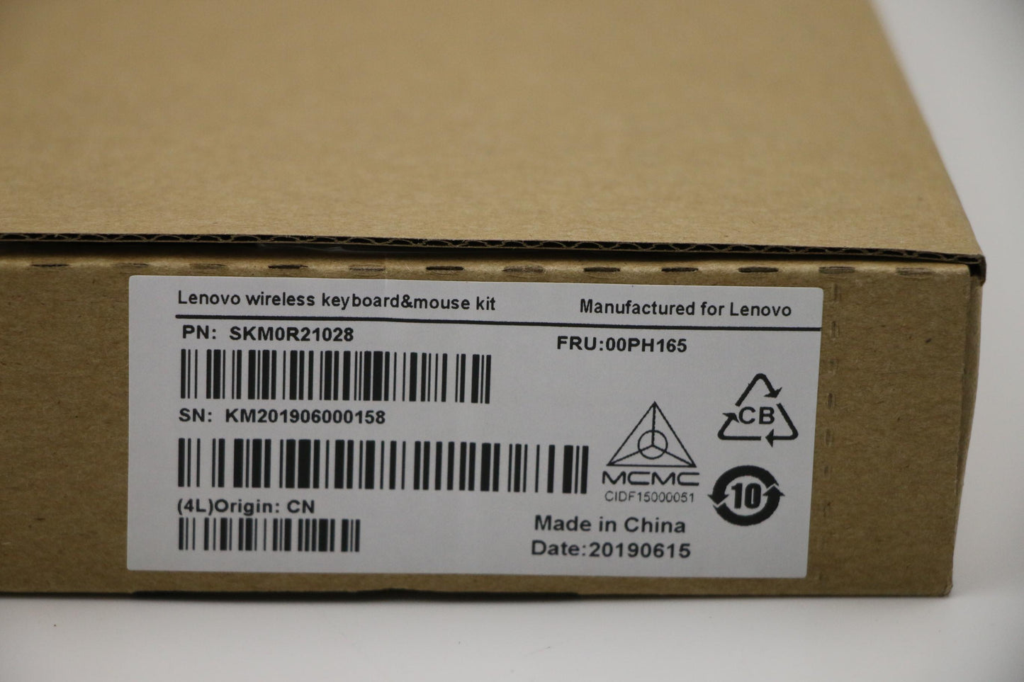 Lenovo Liteon Sb8861 2.4G Km Kit Iron - 00PH165