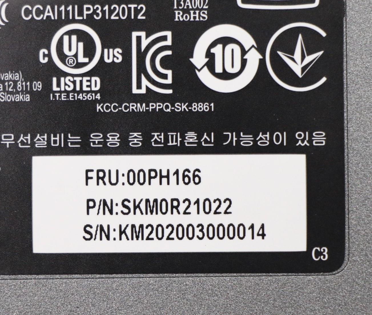 Lenovo Liteon Sb8861 2.4G Km Kit Iron - 00PH166