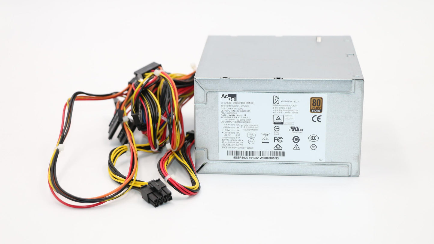 Lenovo Acbel Pcc130-El0G 300W Atx Ps - 00PH301